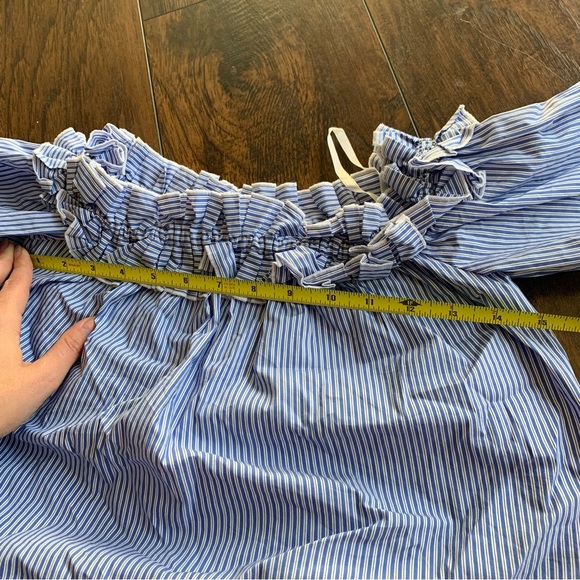 Vineyard Vines | off the shoulder striped top XS - Picture 5 of 6